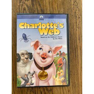 Charlottes Web DVD Widescreen 1973 Animated Musical Family Film Pre-Owned